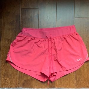 Pink salmon color Nike shorts